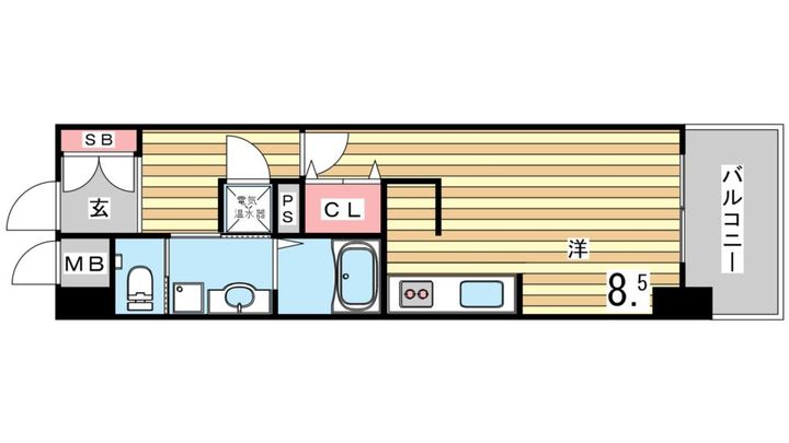 will Do浜崎通の間取り