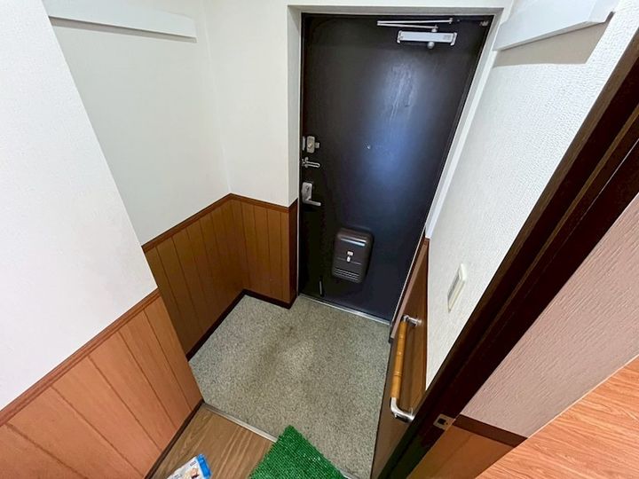 オーリッツコート甲南山手の玄関
