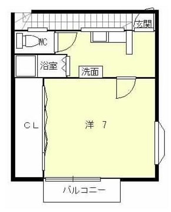 大谷ハイツの間取り