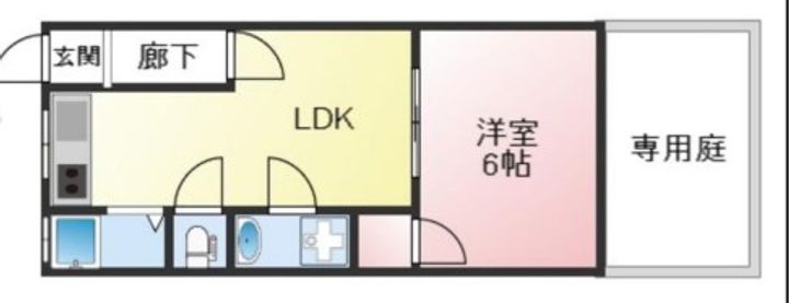 ビーコート熊内の間取り