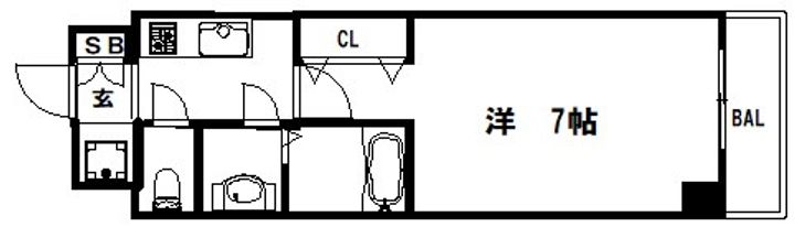 ワールドアイ神戸ハーバーランドIIの間取り