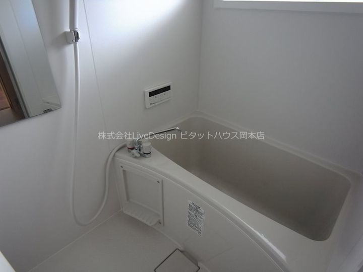 兵庫県神戸市東灘区住吉山手4丁目の賃貸マンションの風呂
