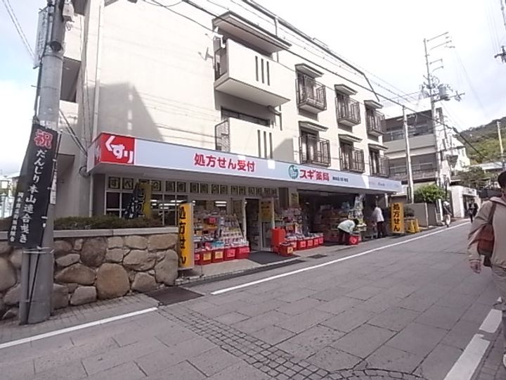 兵庫県神戸市東灘区岡本7丁目の賃貸アパートの周辺