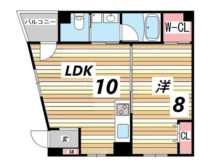 ファーイースト青谷の間取り