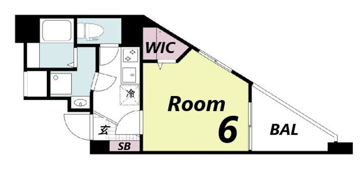 セレニテ兵庫エクラの間取り
