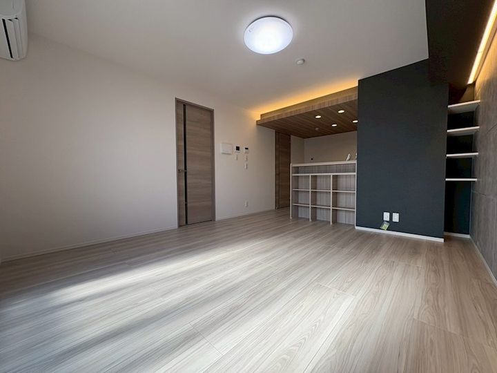 兵庫県神戸市灘区高羽町4丁目の賃貸アパートの居間