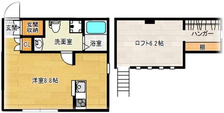 MaMaison北六甲の間取り