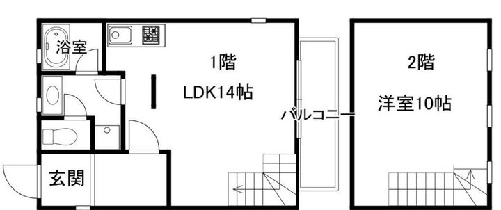 兵庫県神戸市灘区篠原台の賃貸マンションの間取り