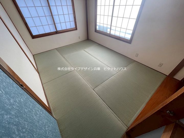 宮前マンションの居間