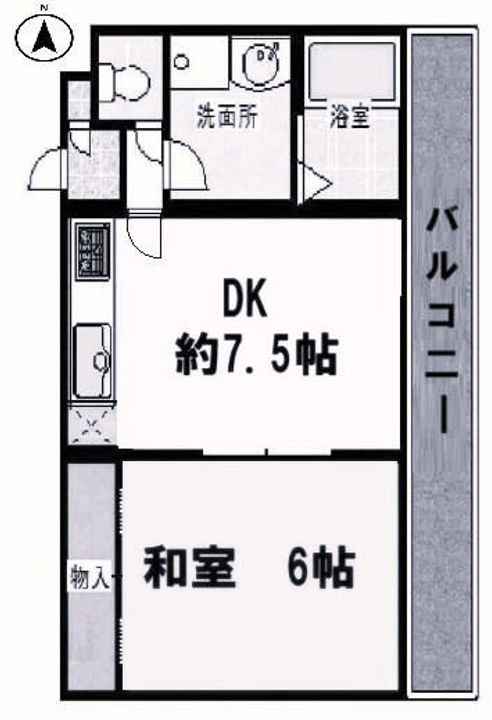 ルナハイムの間取り