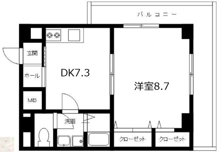 パレ・ノーブルの間取り