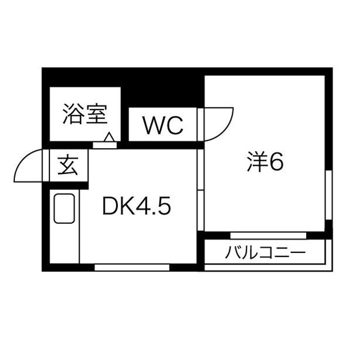 イナホハイツの間取り