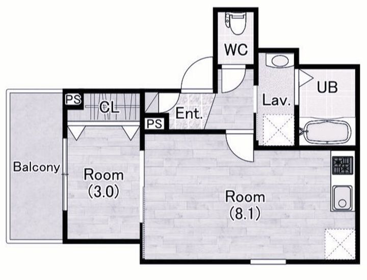 ジーメゾン垂水オアシエの間取り