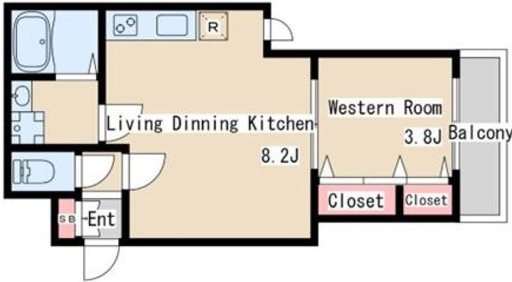 NET-K妙法寺の間取り