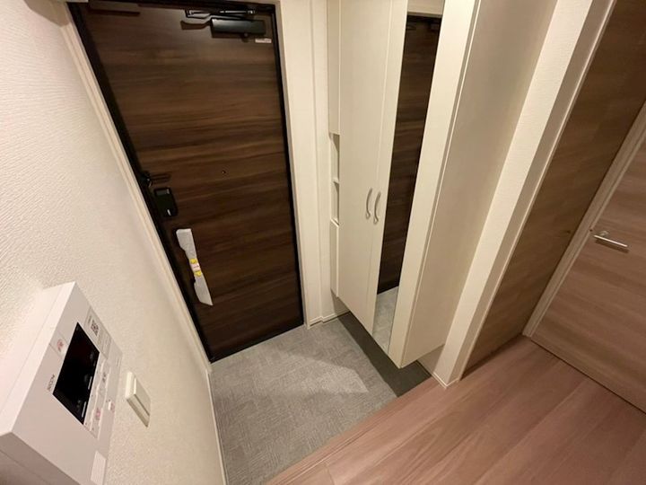 グレイスコート御影中町の玄関