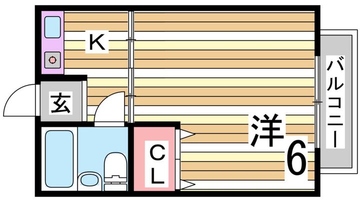 サニーハイツの間取り