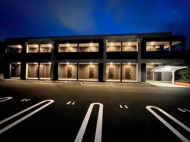 兵庫県加古川市加古川町南備後の賃貸アパートの外観