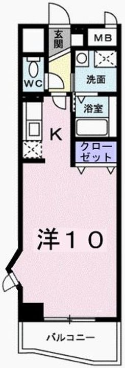 ジュネス・アビタシオンの間取り