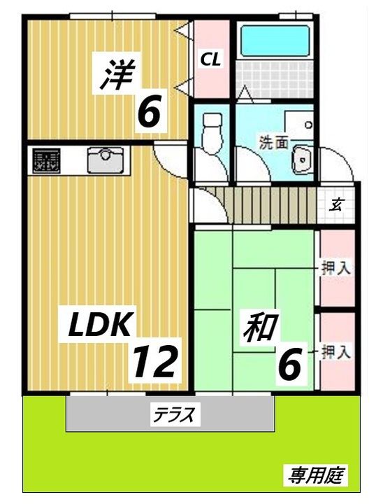 ボンヌシェール矢倉の間取り