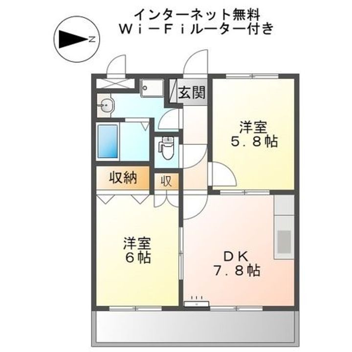 パルティールの間取り