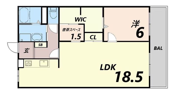 メゾン平田の間取り