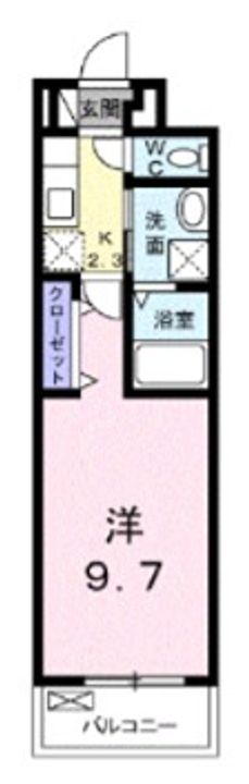 アリュールの間取り