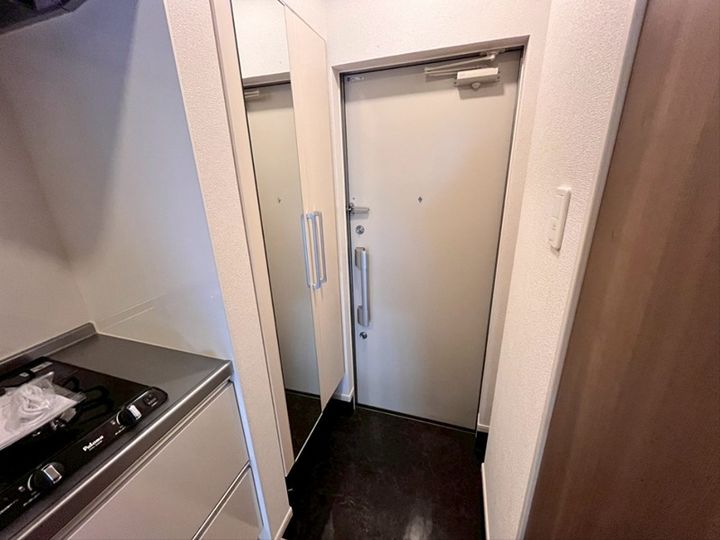 アリュールの玄関