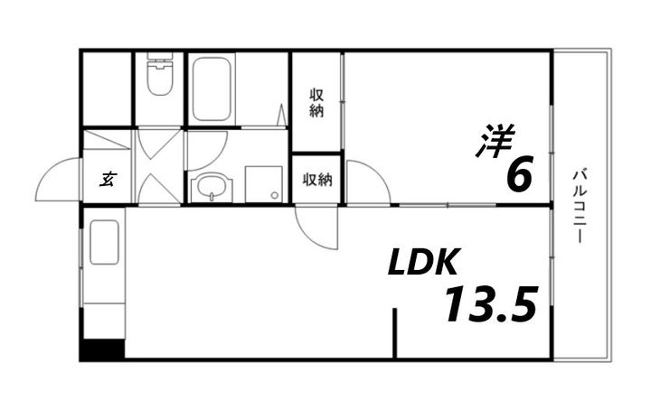ピュア東姫路の間取り