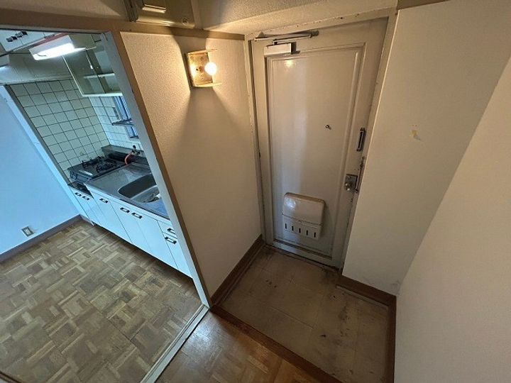 ピュア東姫路の玄関