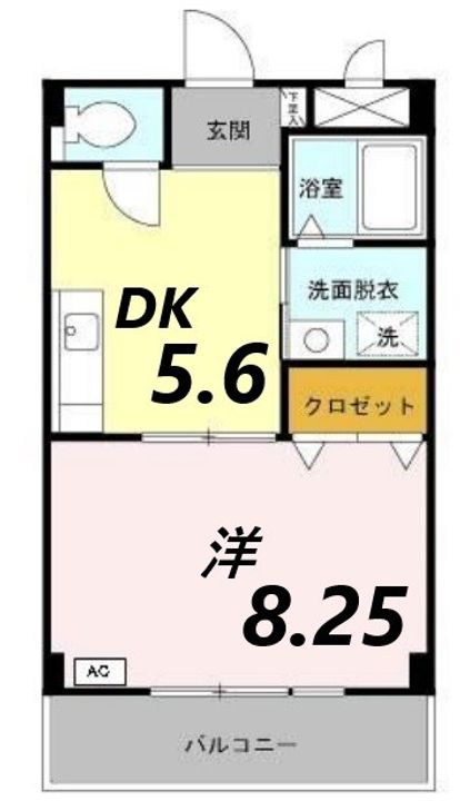 ヴァンクレールIの間取り