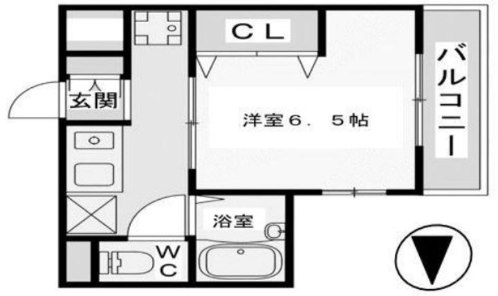 グランメール東淀川の間取り