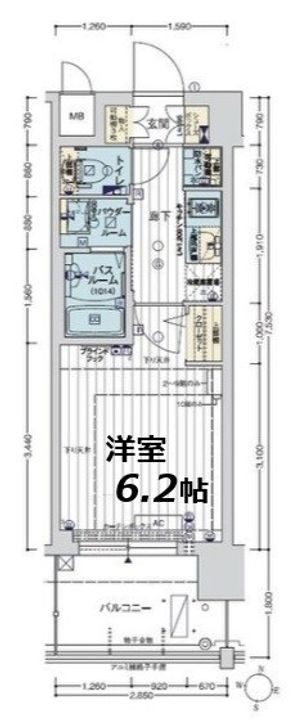 エステムコート新大阪ⅩⅢニスタの地図
