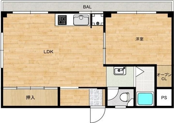スターハイツの間取り