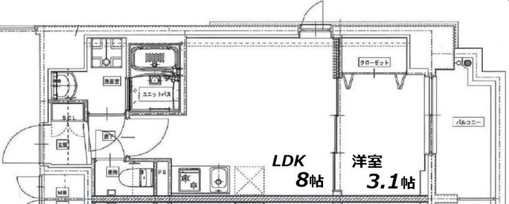 サンメゾン16の地図