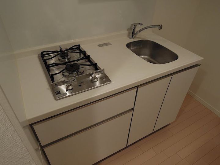 東京都大田区大森北1丁目の賃貸マンションのキッチン