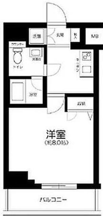 東京都葛飾区金町5丁目の賃貸マンションの間取り