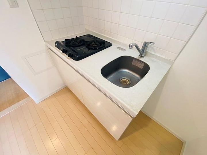 東京都葛飾区金町5丁目の賃貸マンションのキッチン