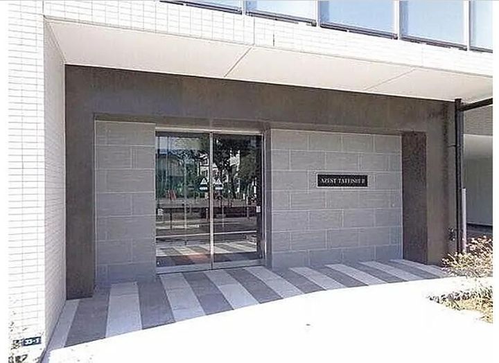 東京都葛飾区立石2丁目の賃貸マンションの玄関