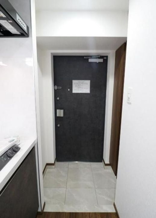 東京都葛飾区金町6丁目の賃貸マンションの玄関