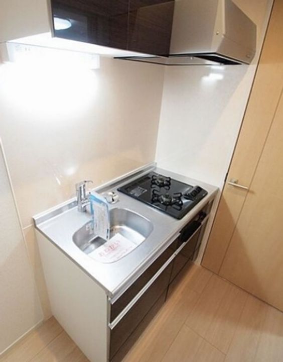 東京都台東区浅草橋3丁目の賃貸マンションのキッチン