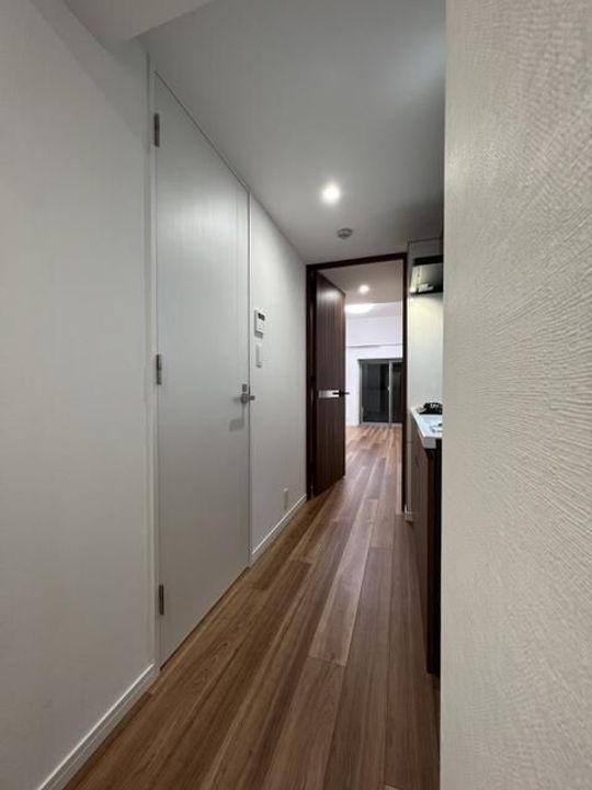 東京都江東区亀戸3丁目の賃貸マンションの玄関