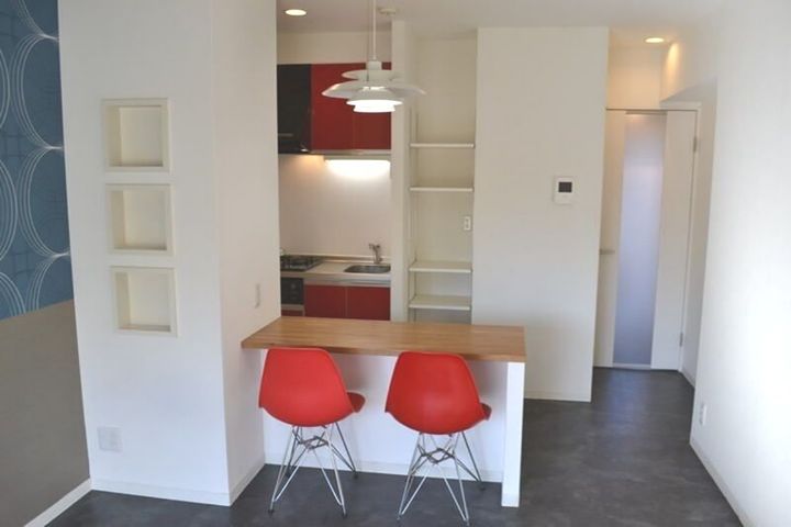 東京都杉並区高円寺南4丁目の賃貸マンションの居間