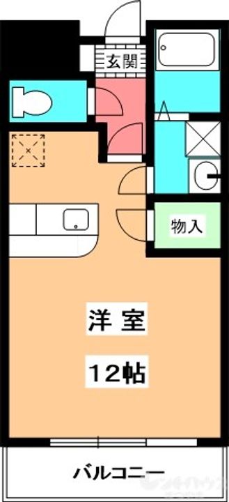 ピリカコスモス403の間取り