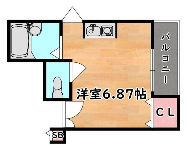篠原シャレーの間取り