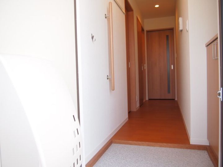 シャンティ韮川 Aの玄関