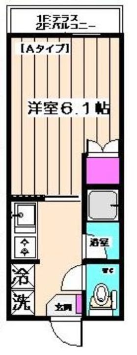 リンセン天沼201の間取り