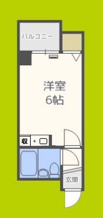 PALMIZIO平野西2の間取り