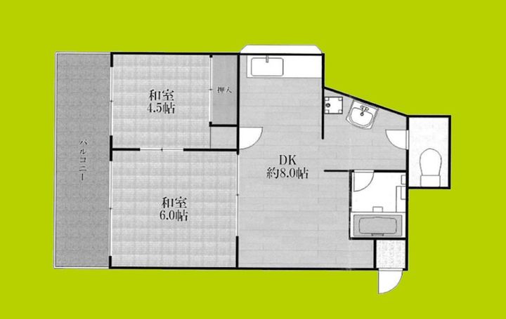 ローズハイツの間取り