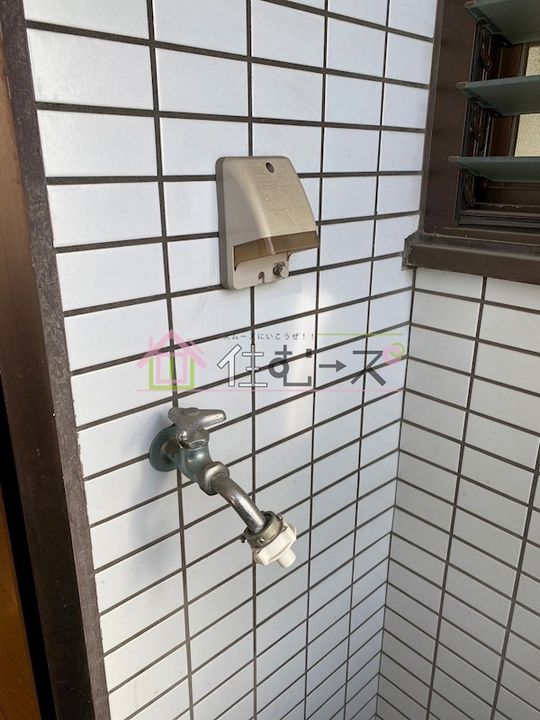 ワンダーグランドハイツの玄関