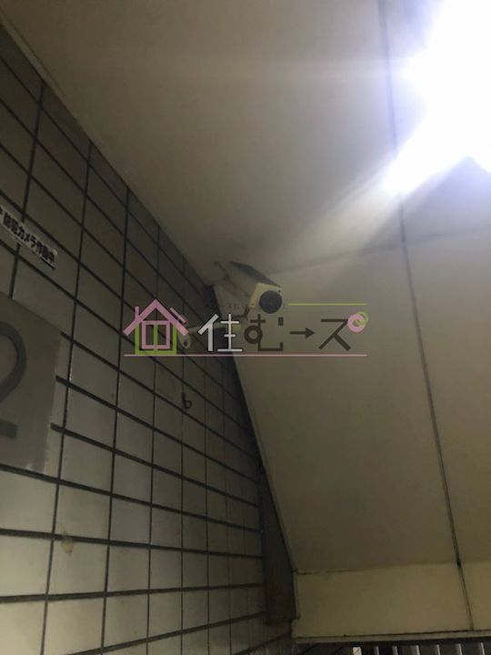 リバティ中津IIの玄関